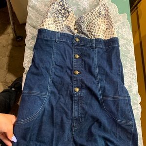 Vintage guess romper